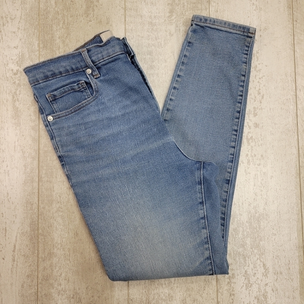 Everlane High Rise Skinny Jean Size 32 Tall Length